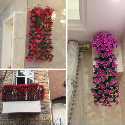 🎁 Tökéletes ajándék minden alkalomra🌸 Függő mű orchidea csokor – Élethű, tartós és romantikus dekoráció!