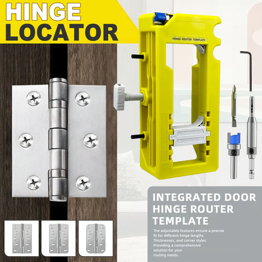 🔥Legkelendőbb termékek🔩Door Hinge Router Template – Precíz Vágás + Könnyű Telepítés!