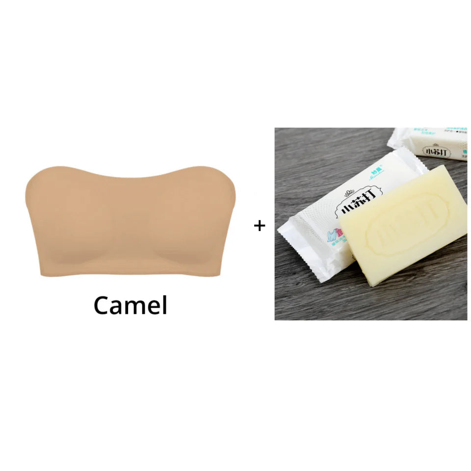 😜35% árcsökkentés ✨ Pánt nélküli melltartó💖 Oldalról záródó bikinifelső – Kényelem és nőies megjelenés együtt!