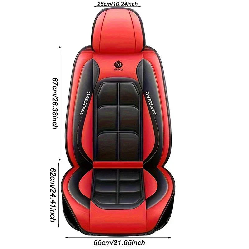 🔥2026 Legforróbb akciós termék✨ Ergonomikus autó üléspárna🚗 Univerzális bőr autóüléshuzat – Teljes védelem és maximális kényelem!