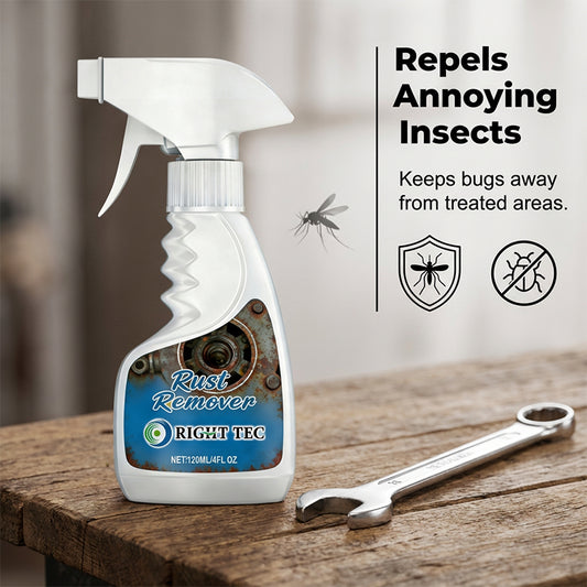 🔥1+1 ingyenes⚡Gyors hatású rozsdaeltávolító spray 🛠️Kettős hatású rozsdaeltávolító – Eltünteti a rozsdát és távol tartja a zavaró rovarokat!