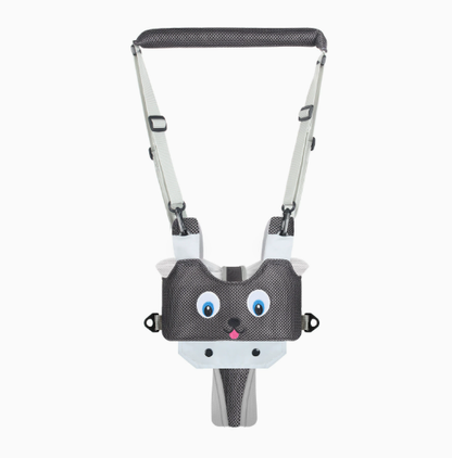 👶🐼 Hárompontos támasztórendszerű járáskorlátozó – Támogatja az első lépéseket, védi a baba gerincét! 🌿✨