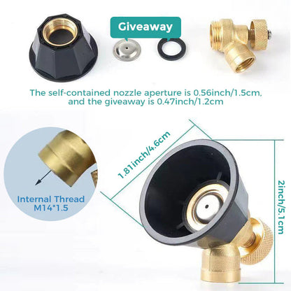🎁Ingyenes ajándék🌱🌿 Állítható réz permetező fúvóka – Kert és mezőgazdaság számára🔧Precíz és gazdaságos permetezés!