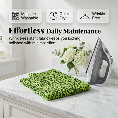 🎉50% árcsökkentés🔝 Legnépszerűbb termékek🌿 Könnyű poliészter hosszú szoknya🐆 Leopárd mintás magas derékú maxi szoknya – Vadász elegancia, karcsúsító sziluett!