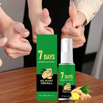 🔥🔥2+1 ingyenes💨 Lábféreg eltávolító spray🦶 Gyömbéres lábhámlasztó spray – Fájdalommentes, gyors hatású puhaság!