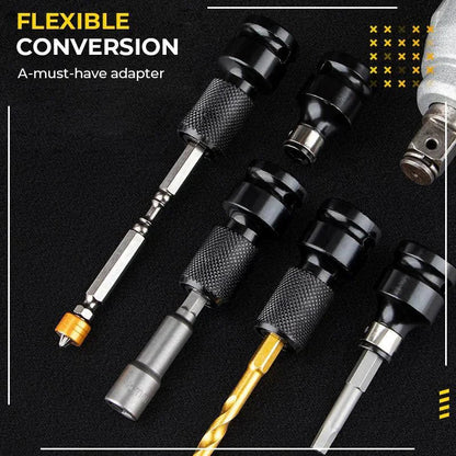 🎁1+1 INGYEN (2 db)🧰⚙️ Gyorskioldós befogóadapter🔧 1/2→1/4 hüvelykes szerszámátalakító adapter！