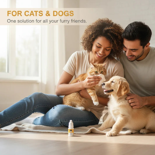 🎁1+1 INGYEN (2 db)🌿💧 -50%! 🐱Érzékeny bőrre való cseppek – Kíméletesek és biztonságosak.