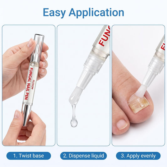 🔥2+2 INGYEN (4 db)🖊️💅 Gombaellenes körömápoló toll – Csökkenti a sárgulást, megvastagodást és törékenységet! 💪🦶
