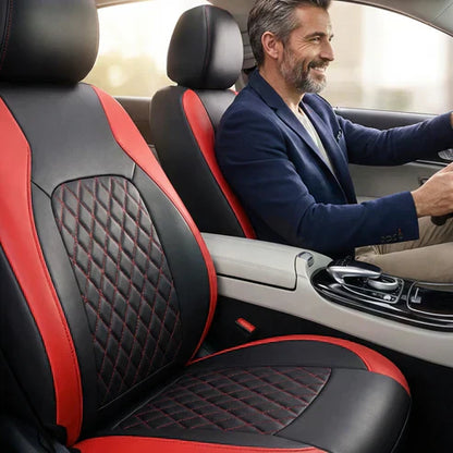 🔥2026 Legforróbb akciós termék✨ Ergonomikus autó üléspárna🚗 Univerzális bőr autóüléshuzat – Teljes védelem és maximális kényelem!