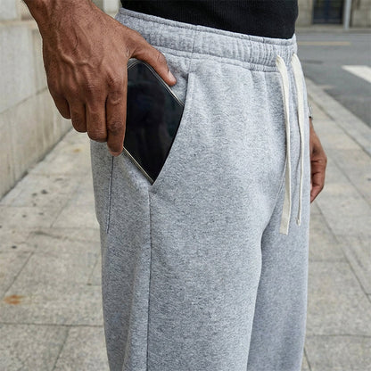😜35% árcsökkentés 🩳 Állítható derékú férfi laza nadrág👖 Tartós egyszínű férfi nadrág – Könnyen kombinálható, hosszú távú használatra!