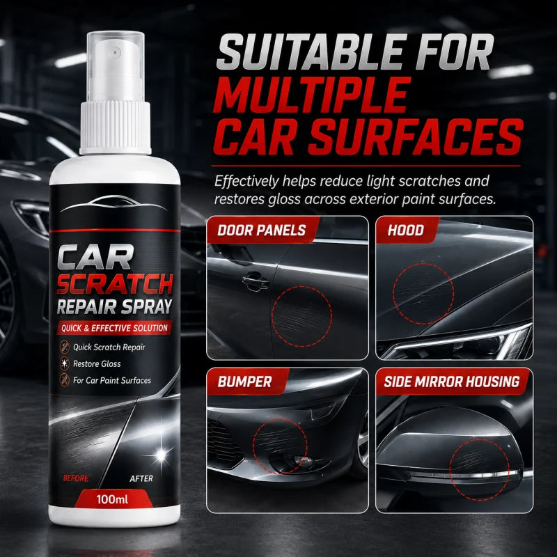 🚗✨ Karcolásjavító spray autókhoz – 3 lépéses polírozás, bőr karcok eltávolítása, védő ápolás! 🛡️💪