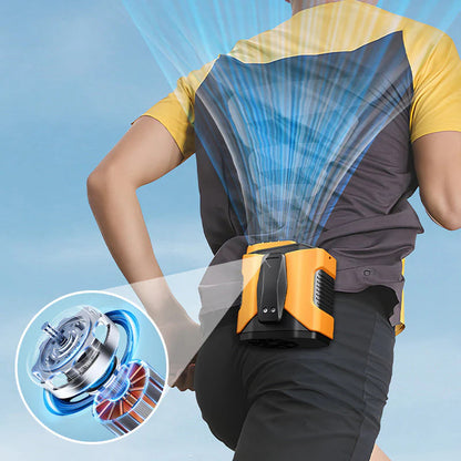 🎁Ingyenes ajándék🌬️ Széles szögű hűtő ventilátor💨 100 fokozatú nyakventilátor – 6000mAh akku + zseblámpa + töltő!🏖️