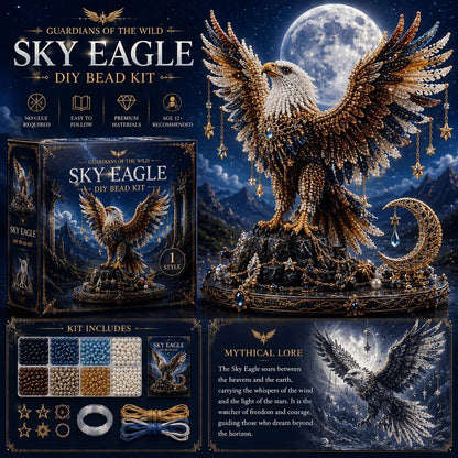 🔥Utolsó nap: 3+1 ajándék🎁 3D állat őrzők DIY gyöngyfűző készlet sorozat🦉Kezdőknek is alkalmas, lépésről lépésre