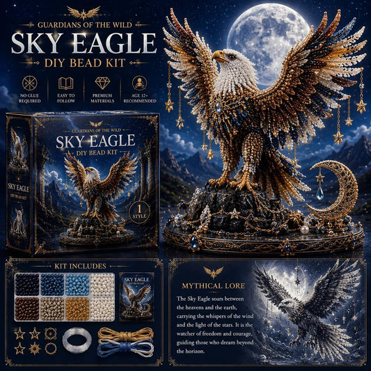 🔥Utolsó nap: 3+1 ajándék🎁 3D állat őrzők DIY gyöngyfűző készlet sorozat🦉Kezdőknek is alkalmas, lépésről lépésre