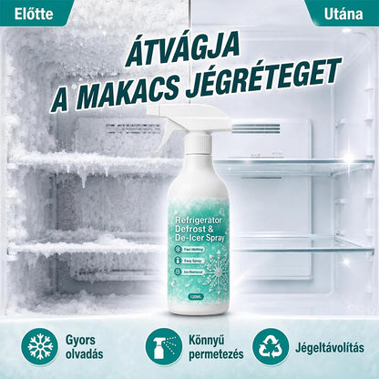 【🧊💨🔥】Gyorsan ható hűtőszekrény-jégoldó spray– Könnyű ravasz, kényelmes fogás, gyorsan fellazítja a makacs jeget! 🏠🌟