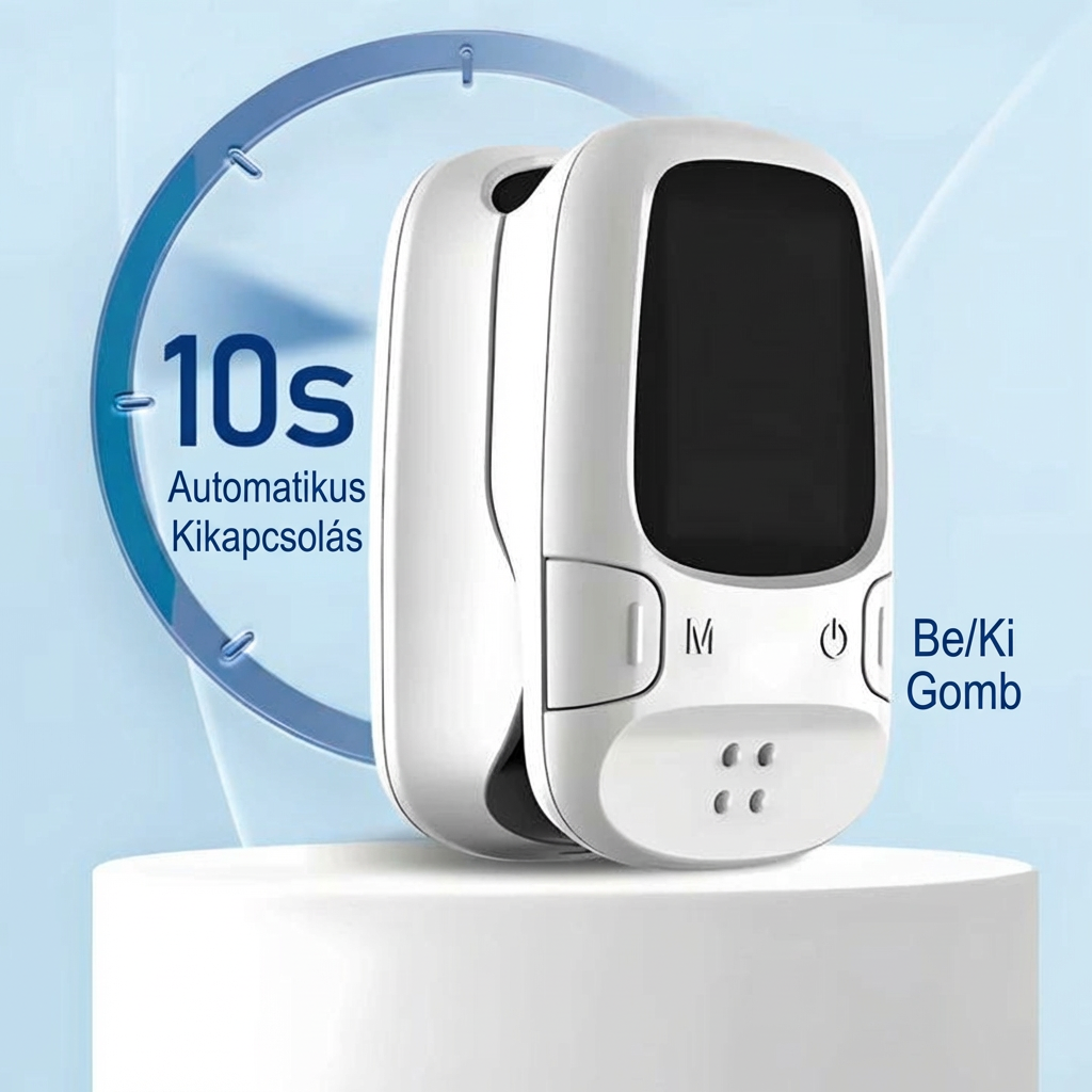 🔥🔥1+1 ingyenes😍Teljesen frissítve🩸Vércukorszintmérő – FDA Tanúsított + 99,9% Pontosság!