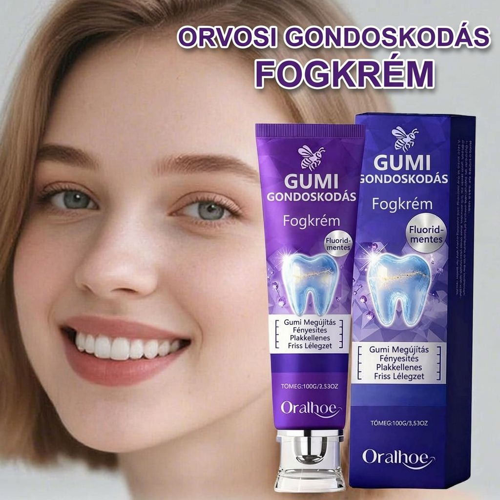 🔥🔥1+1 ingyenes😜40% árcsökkentés🦷Rolimey® VioCore Méhméreg Fogkrém – Ínyregeneráció + Parodontitis Enyhítés!
