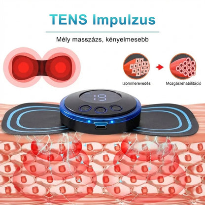🎁1+1 ingyenes💪🔥 German Tech Mini Massager: 6 Modes, 16 Intensities for Full-Body Relief!
