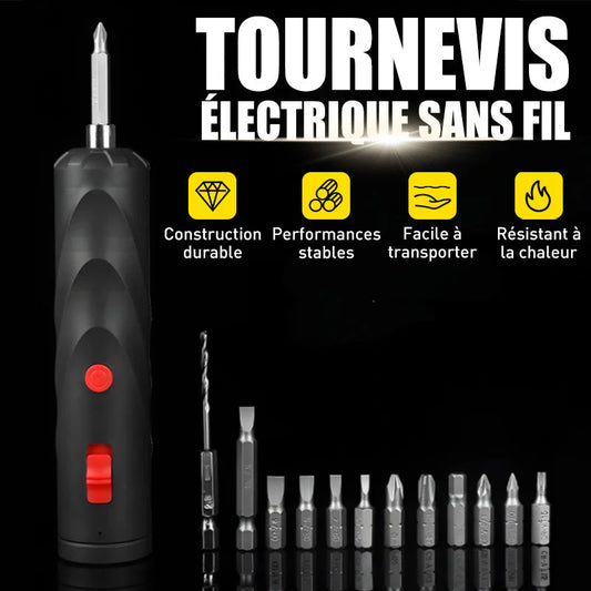 🔧 Mini elektromos csavarhúzó: Vezeték nélküli és szupergyors!