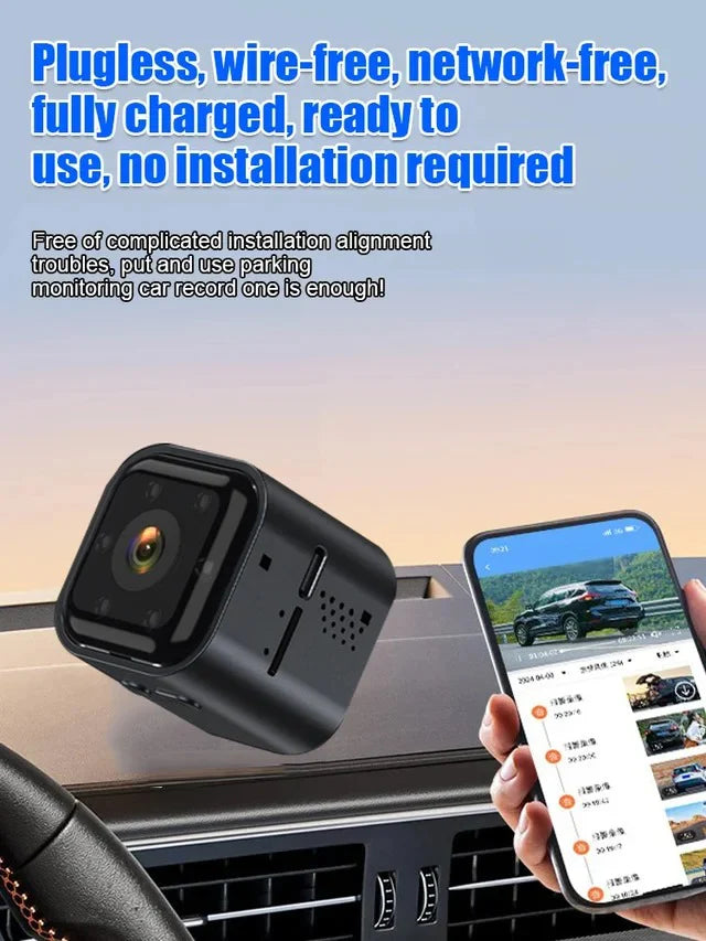 AS03 intelligens WiFi biztonsági kamera – 1080P HD, éjjellátó, mozgásérzékelő, alacsony energiafogyasztás