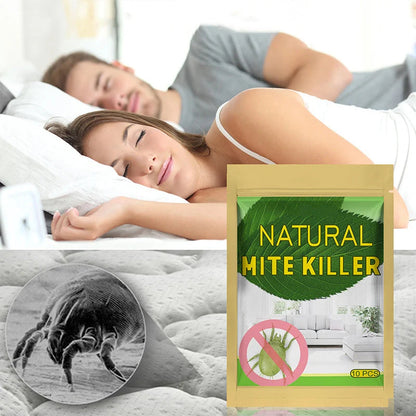 ⏳FORRÓ AKCIÓ🔥Természetes atka elleni zacskó🛏️✨Növényi összetevőkkel, hosszan tartó védelem, biztonságos háziállatok és gyerekek mellett! 🛡️