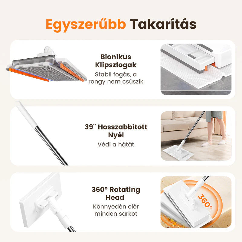 🔥🧤4 poroló ingyenes🏡💨 Nincs több piszkos kéz és hátfájás – Egyszerű, gyors és tiszta otthon!