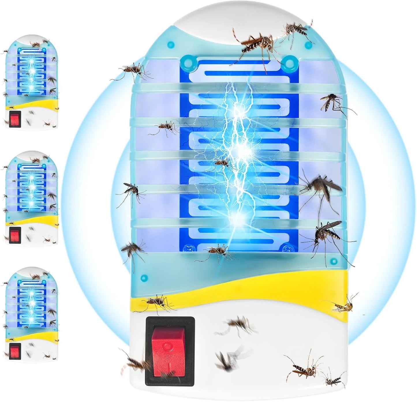 🔥🔥2+3 ingyenes🔌 Dugaszolható elektromos háló⚡ UV szúnyogirtó zapper – Csendes, biztonságos és hatékony otthon!