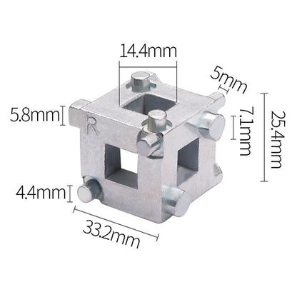🎁🔥2+2 INGYEN (4 db)🔧 Féknyereg-dugattyú összenyomó szerszám – Univerzális, 360°-os ratchet funkció – Utánvét 🚗✨
