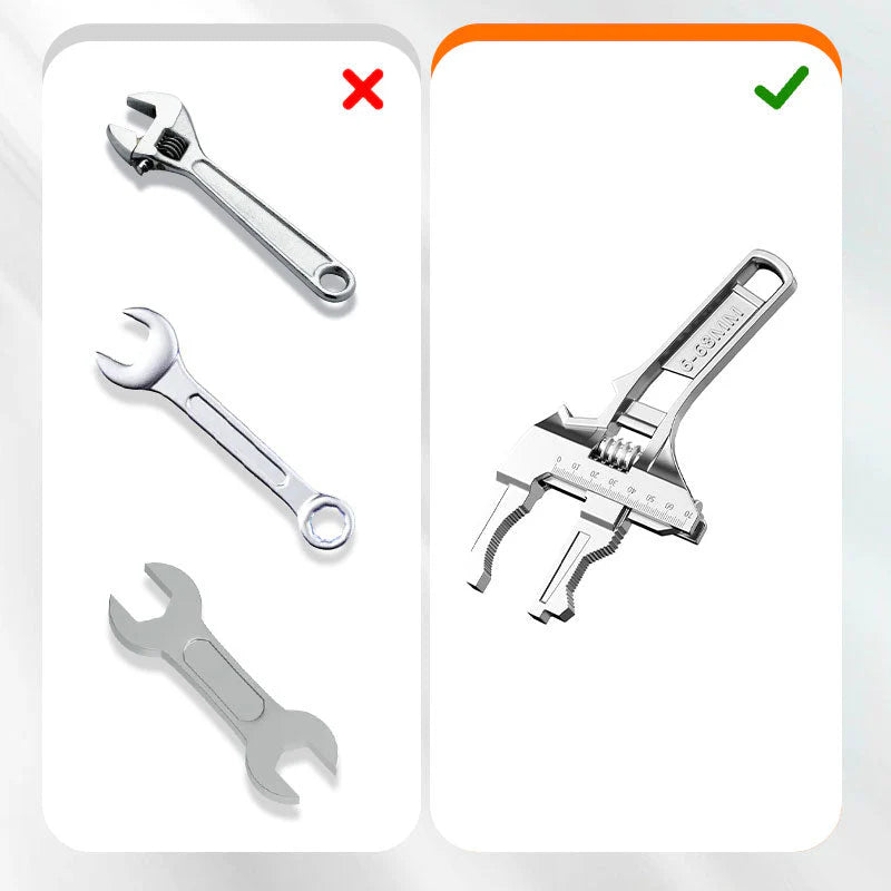 😜30% árcsökkentés🔧Kétoldalas Mosogatócsavarkulcs – 6-68mm Nyílás + Fordítható Működés!