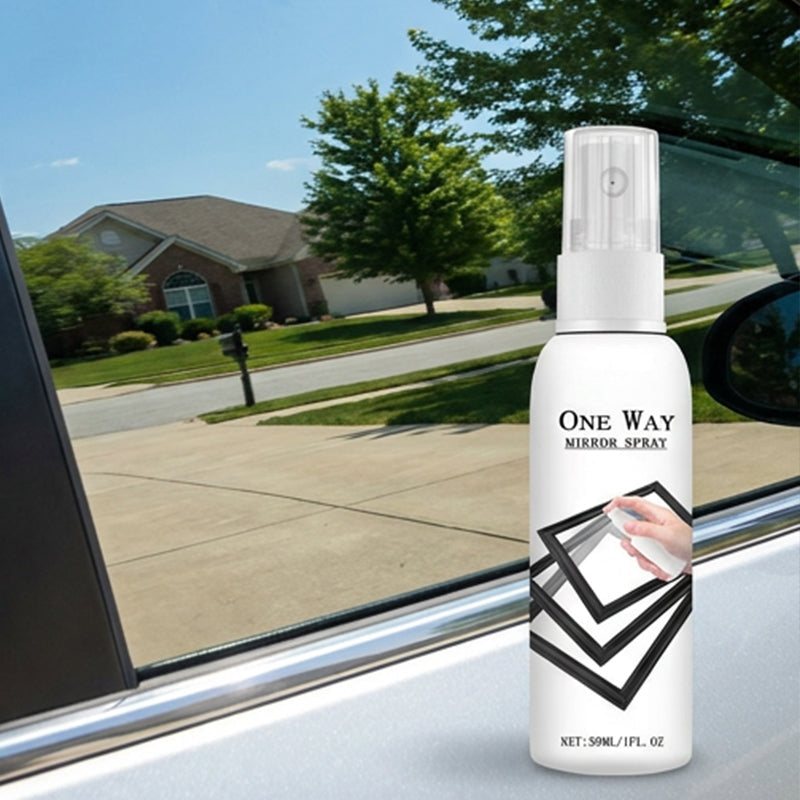 🎁1+1 INGYEN🪞 Fújd fel, és már láthatatlan is vagy – Egyirányú tükör spray otthonra és autóra!