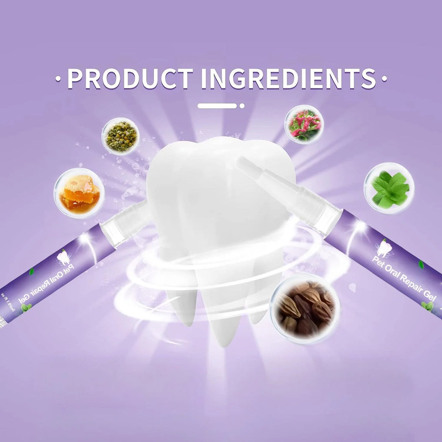 🔥Vásárolj egyet, kapsz egyet ingyen✨ Fogápoló gél kisállatoknak – Nincs szükség fogmosásra, csak egészséges fogak!