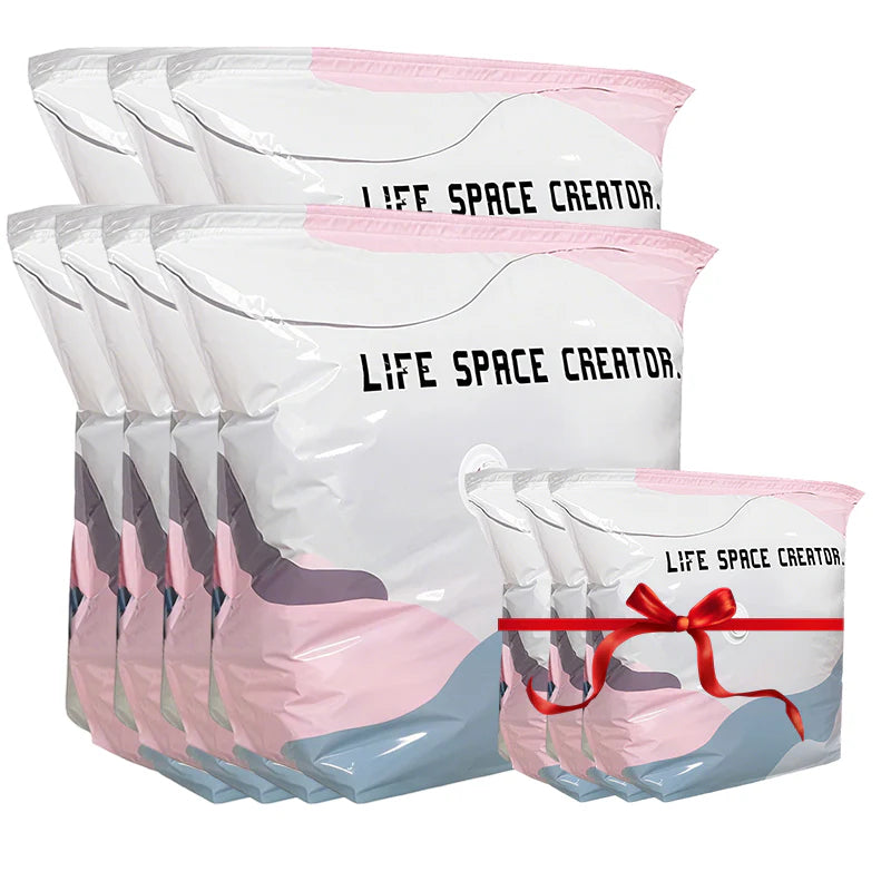 🏠💫 Nagy kapacitású vákuumzsák – Légmentes zárás, penész- és nedvességálló, PA+PE anyagból! 🌟🧴