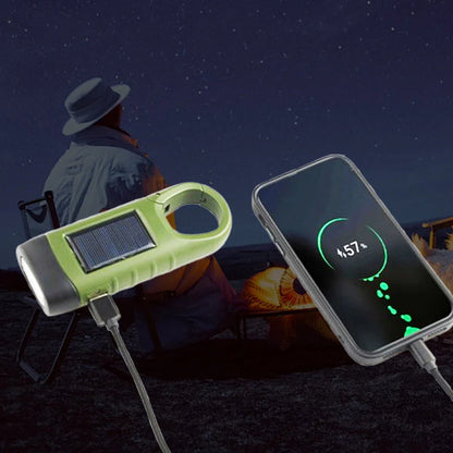 😀60% kedvezmény🔦3-in-1 Kültéri Vészlámpa – Napelem+Kézi+USB Töltés + Powerbank!