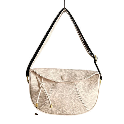 🎉30% árcsökkentés✨ Minimalista félhold alakú táska🥟 Divatos gombóc formájú női táska – Elegáns PU bőr válltáska!