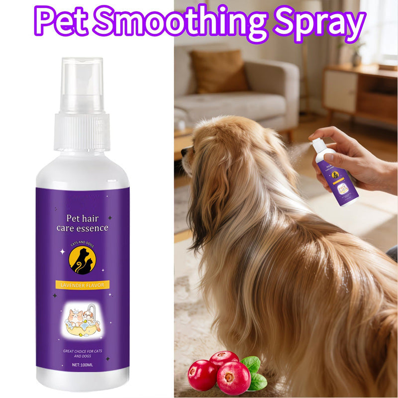 💰Többet vásárol, többet spórol!🐾 Levendulás szőrcsomó oldó spray – Stresszmentes állatápolás！