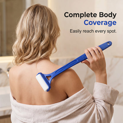 💥🎉50% árcsökkentés🧴✨ Hosszú nyelű hátkrém-felhordó henger – Érje el a hát minden pontját könnyedén, egyedül! 💆‍♀️🛁