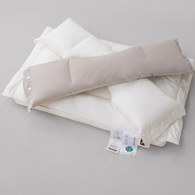 🛏️ Kétrétegű, kétzónás nyakpárna🛡️ Antibakteriálisan kezelt szövet 💤 Csökkenti a nyak elfordulását!