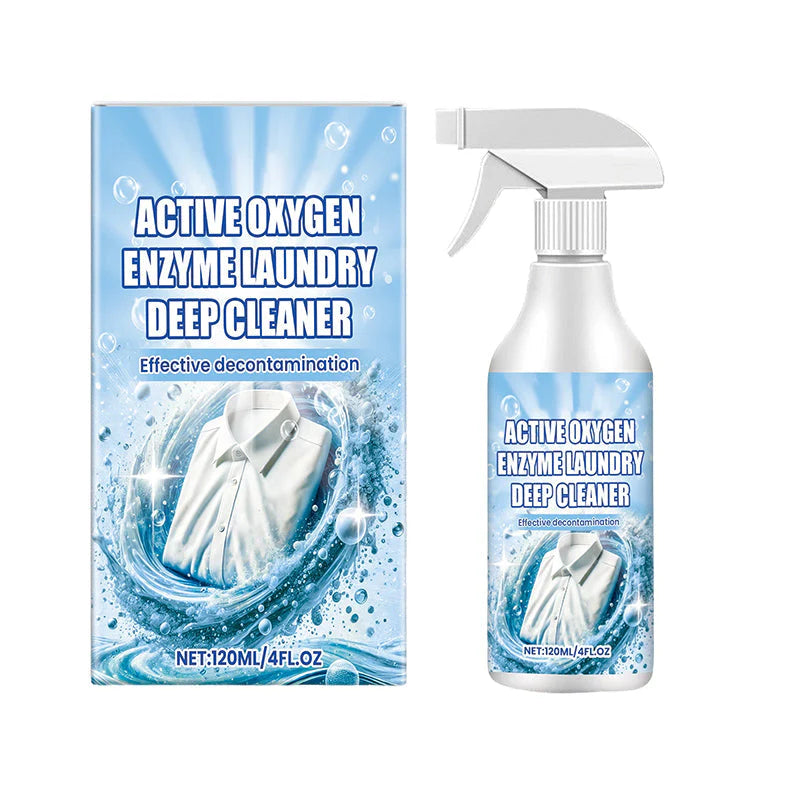 🔥🔥2+2 ingyenes🧼 Aktív enzimkeszítmény folt eltávolító spray ✨ Vízmű mosás nélküli tisztítószer – Ruhák, cipők és kárpitok univerzális megoldása!