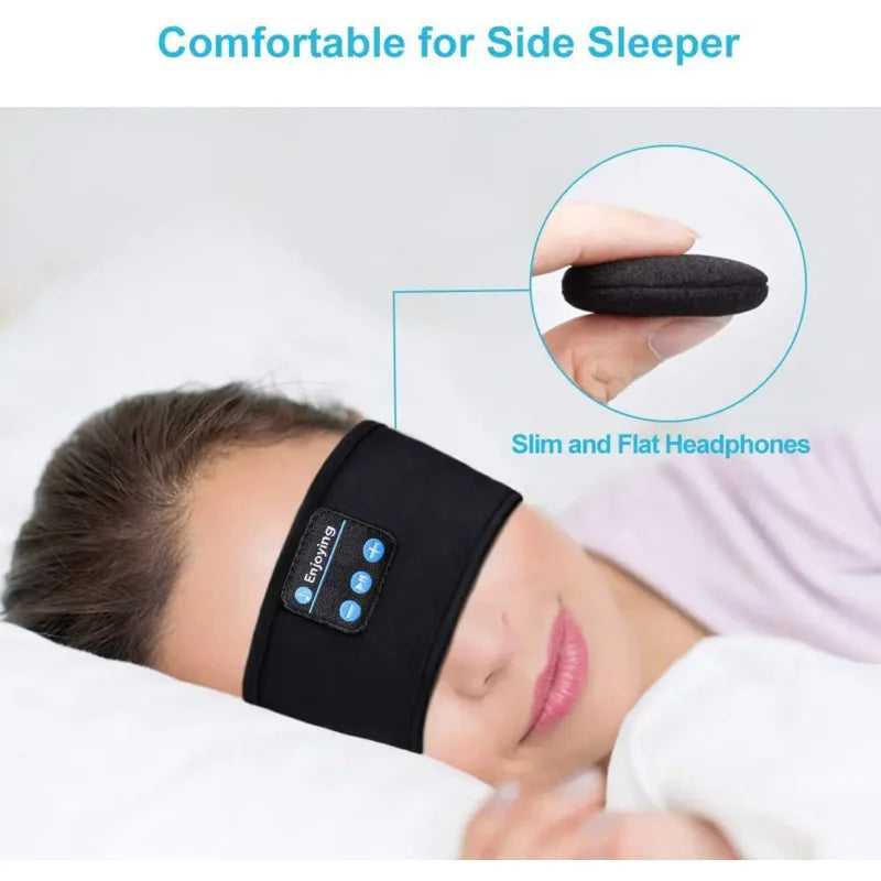 ✋28% kedvezmény😴Bluetooth 5.0 Sleep Headband – 10 óra lejátszási idő mély, fájdalommentes alváshoz!