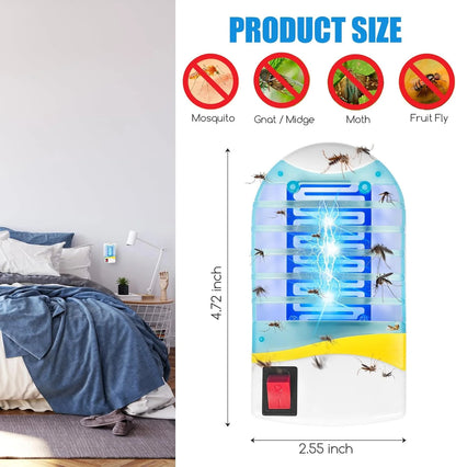 🔥🔥2+3 ingyenes🔌 Dugaszolható elektromos háló⚡ UV szúnyogirtó zapper – Csendes, biztonságos és hatékony otthon!