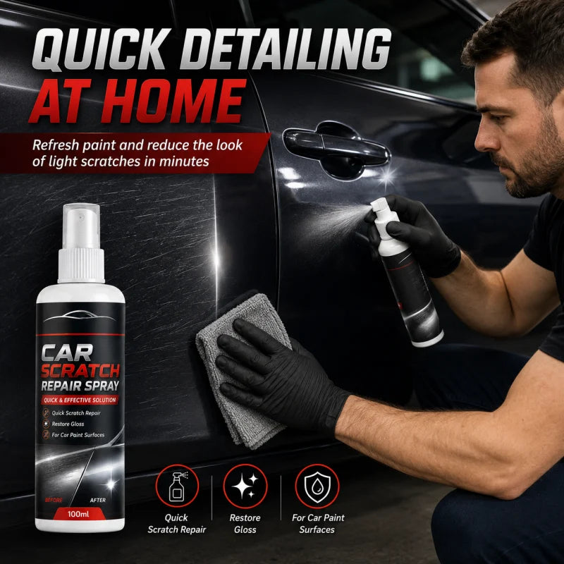 🚗✨ Karcolásjavító spray autókhoz – 3 lépéses polírozás, bőr karcok eltávolítása, védő ápolás! 🛡️💪
