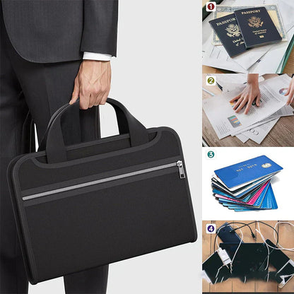 😊70% kedvezmény az eredeti árból！📂 🔥 Tűz- és vízálló dokumentumtáska – Biztonság mindenkor!