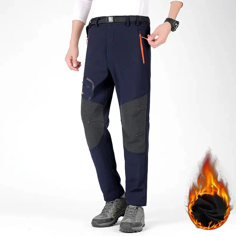 👖Extra méretű szélálló és meleg kültéri nadrág a gondtalan túrázáshoz🏃