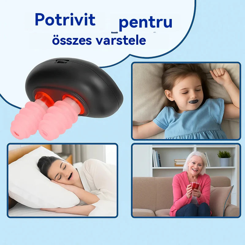 🎁Ingyenes tároló tasak🌙😴 Lélegezzen szabadon és aludjon jobban – nincs szükség gyógyszerekre, csak a Respiro Therapy-ra!