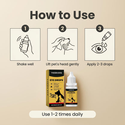 📢🎁1+1 INGYEN 👁️🐾 Könnyfolt-eltávolító + hialuronsav – Gyengéd védelem por, pollen és szél ellen！
