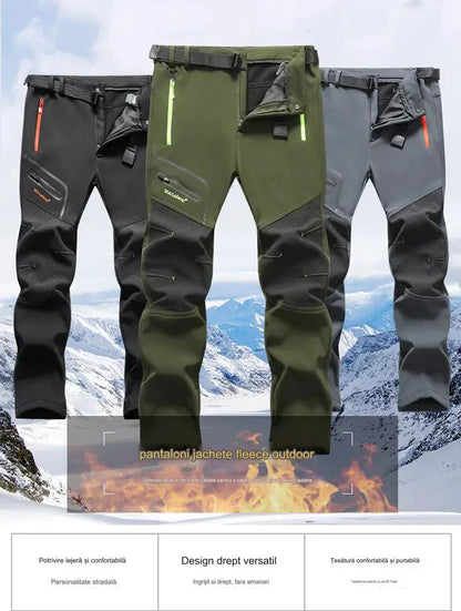 👖Extra méretű szélálló és meleg kültéri nadrág a gondtalan túrázáshoz🏃