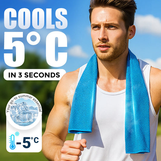 ❄️ 3 másodperc alatt 5°C-ot hűt – 3 rétegű hűtőtechnológia🌬️ Izzadság és hőség ellen – Párolgásos hűtés!