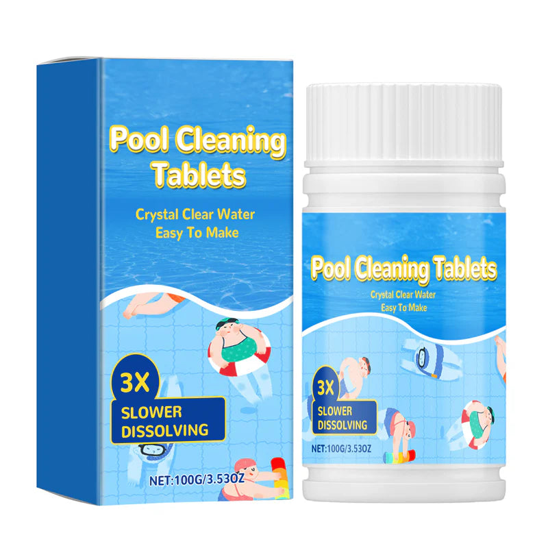 🔥1+1 ingyenes 💧🩰Multifunkcionális medence tabletta – Eltávolítja a foltokat és kellemetlen szagokat!