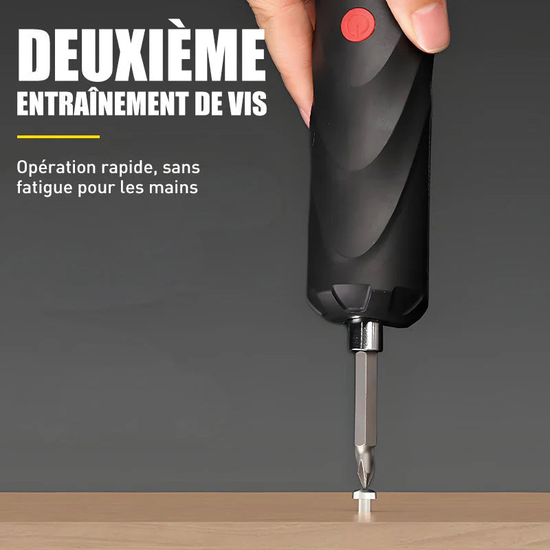 🔧 Mini elektromos csavarhúzó: Vezeték nélküli és szupergyors!