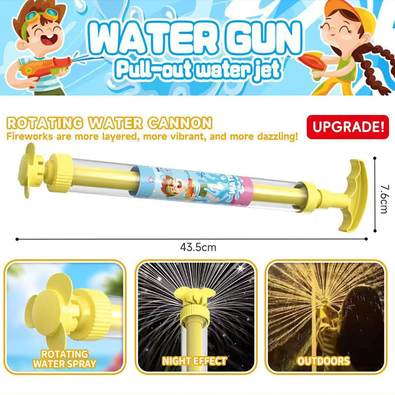 🌈🔫Világos szivárványos LED-es vízipisztoly💧3 egyszerű lépés, szivárgásmentes, gyerekbiztos！